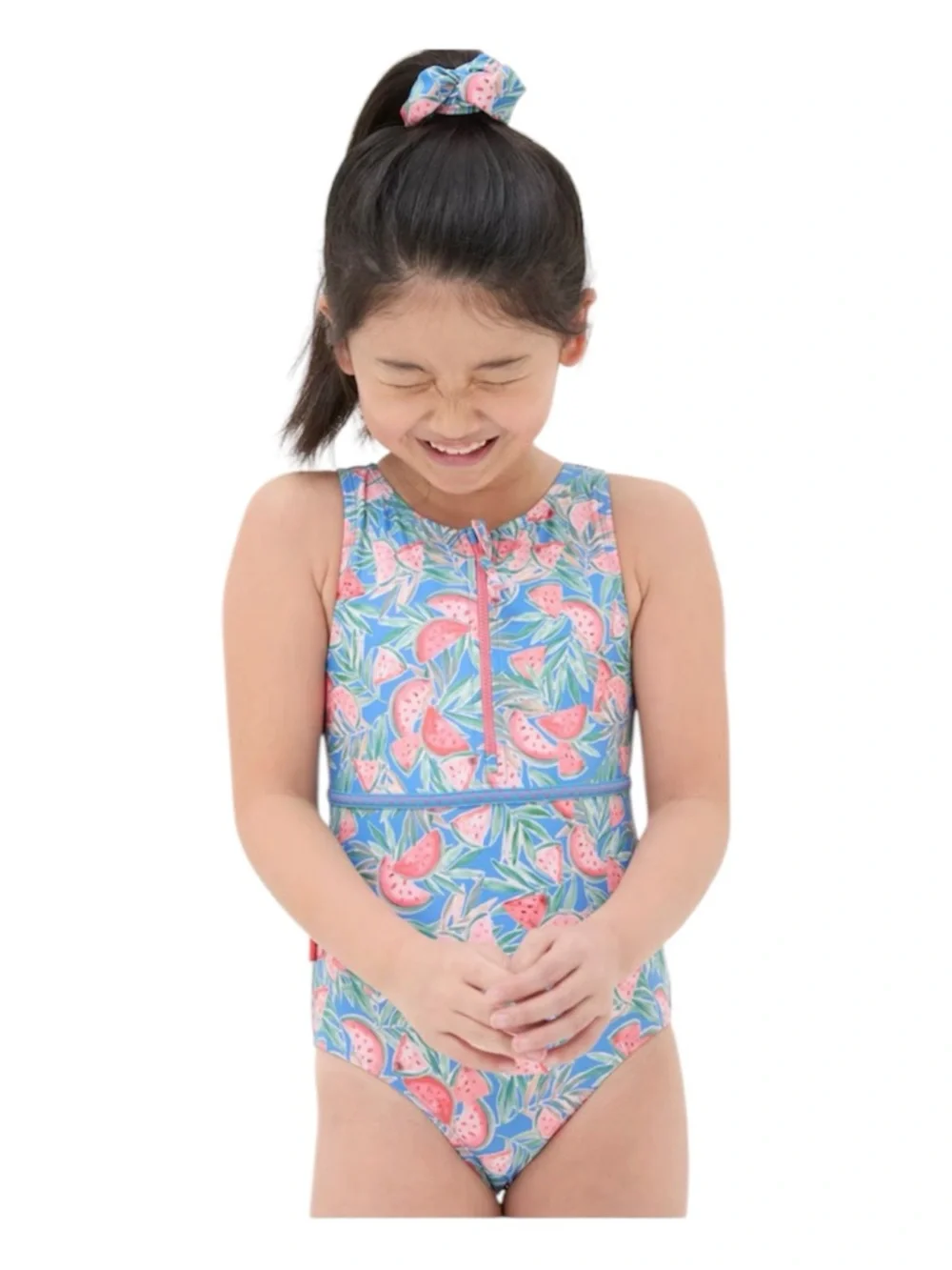 Fatface Watermelon Print One-Piece Swimsuit